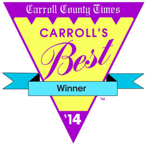 a carroll county times logo that says carroll 's best winner 2014