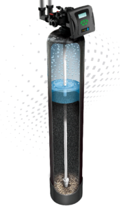 a water filter diagram showing the inside components