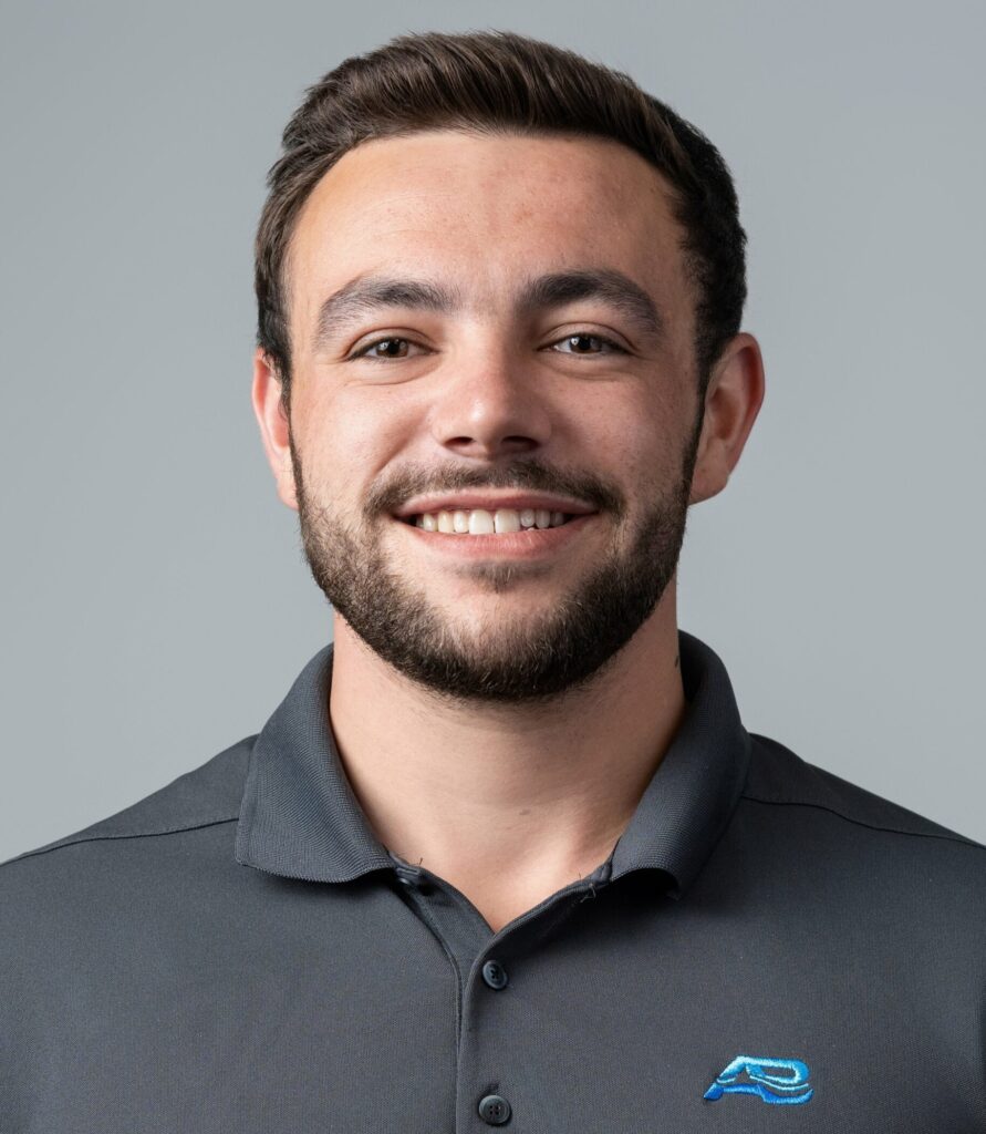 Atlantic Blue Water Services team member Jacob Foreman