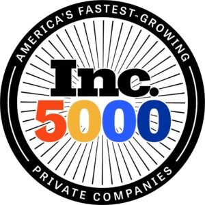Inc 5000 Medallion Americas Fastest Growing Private Companies logo