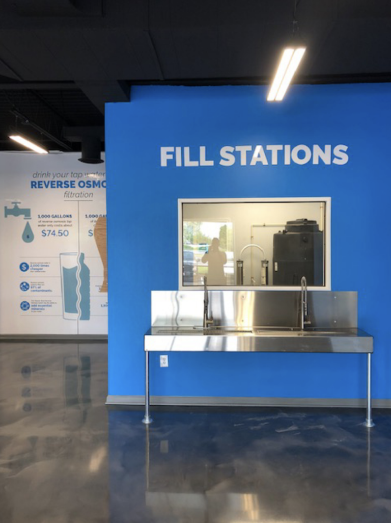 Atlantic Blue Water Center fill station