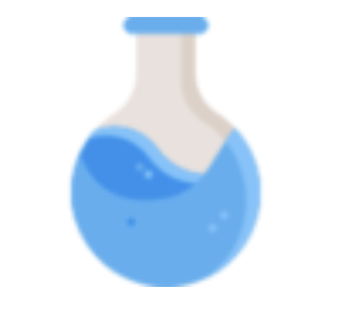 Water in a chemistry beaker